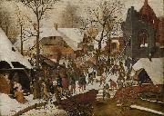 Pieter Brueghel the Younger The Adoration of the Magi painting